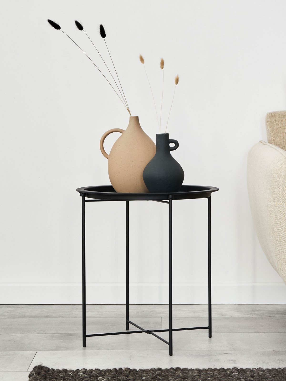 Amagohome Gartentisch Beistelltisch Ø 47 H günstig online kaufen