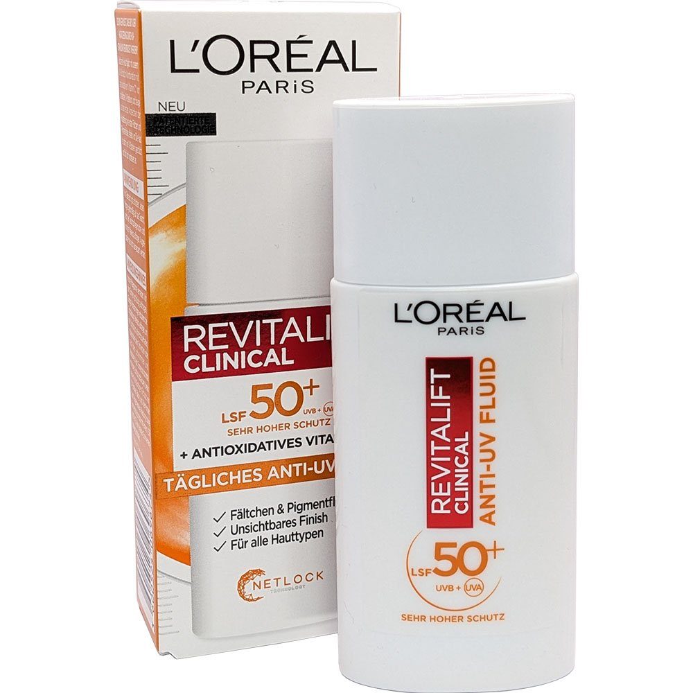 Clinical Revitalift 50ml LSF PARIS Fluid UV Anti 50+ L'ORÉAL Gesichtsfluid Gesichtscreme