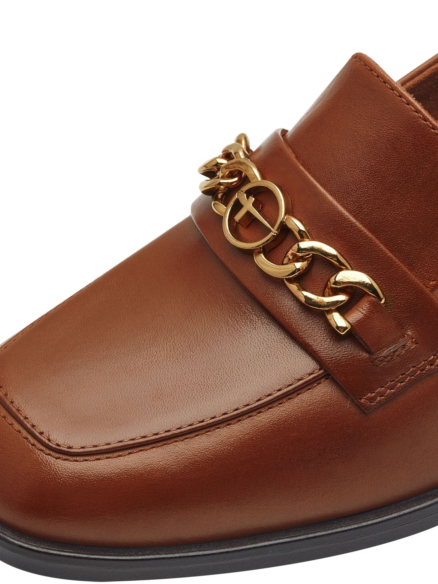 Tamaris TOUCH-IT, ANTIslide aus Leder kein Absatz Schnürpumps TOUCH-IT