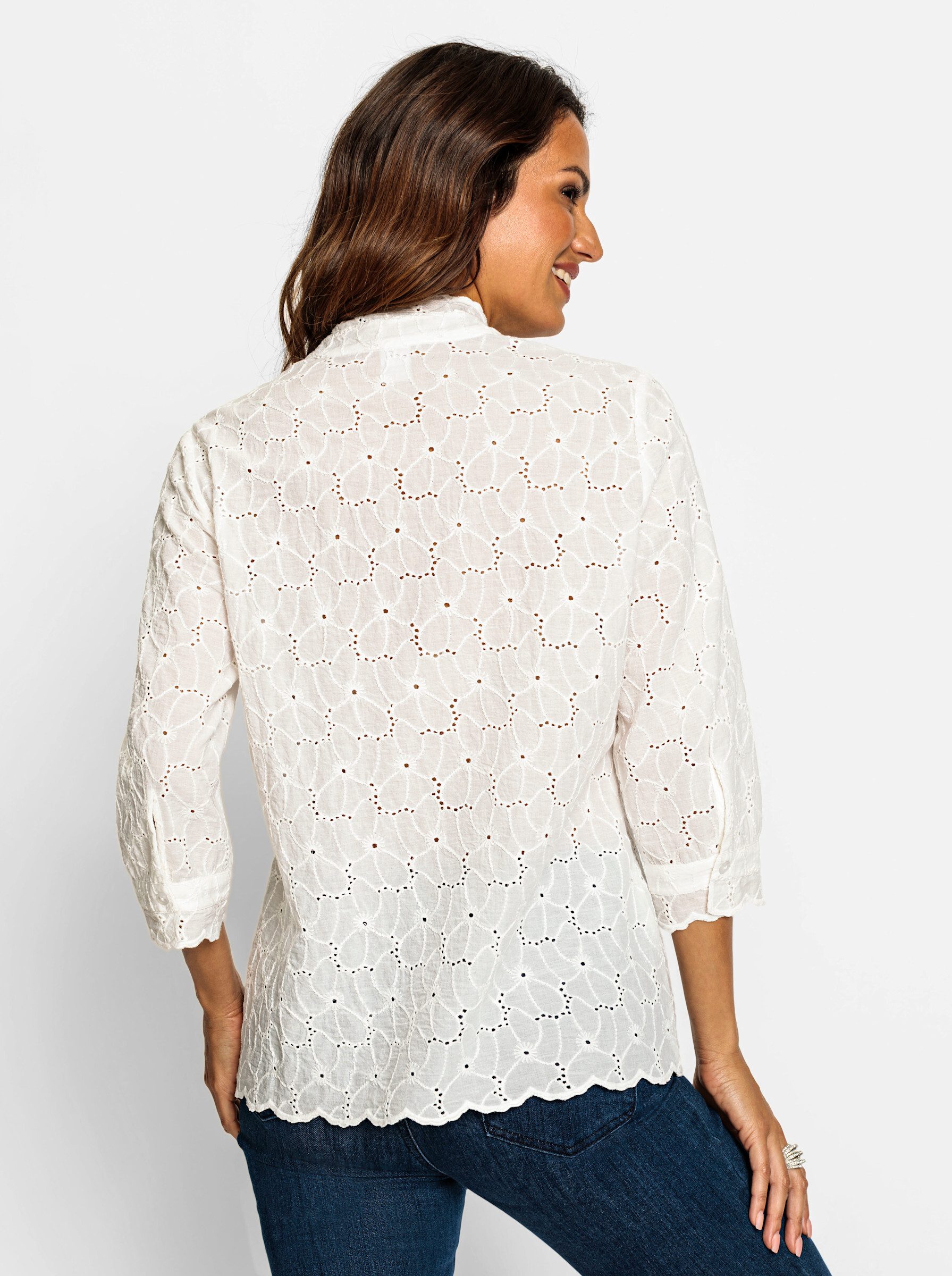 Witt Klassische Bluse Spitzenbluse günstig online kaufen