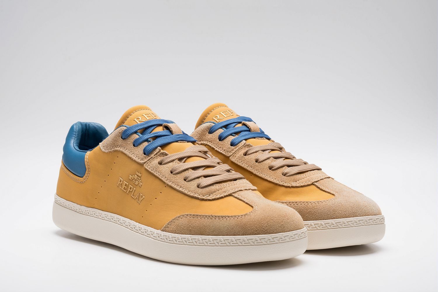 Replay Sneaker Halbschuh, Schnürschuh, Casual-Sneaker mit gepolstertem Schaftrand