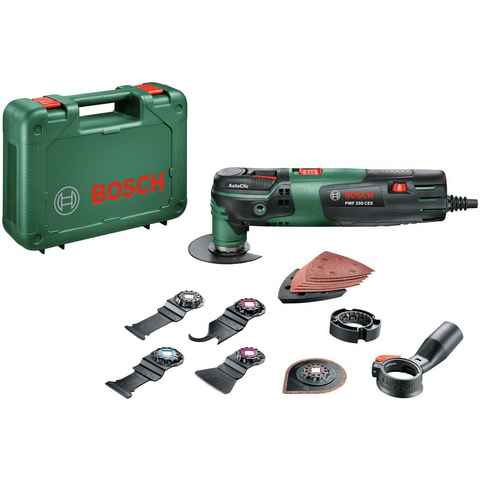 Bosch Home & Garden Elektro-Multifunktionswerkzeug PMF 250 CES, 250 W, Set, 250 W