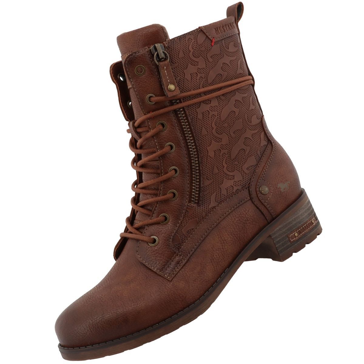 Mustang Shoes 15M0062002-cognac Stiefelette günstig online kaufen