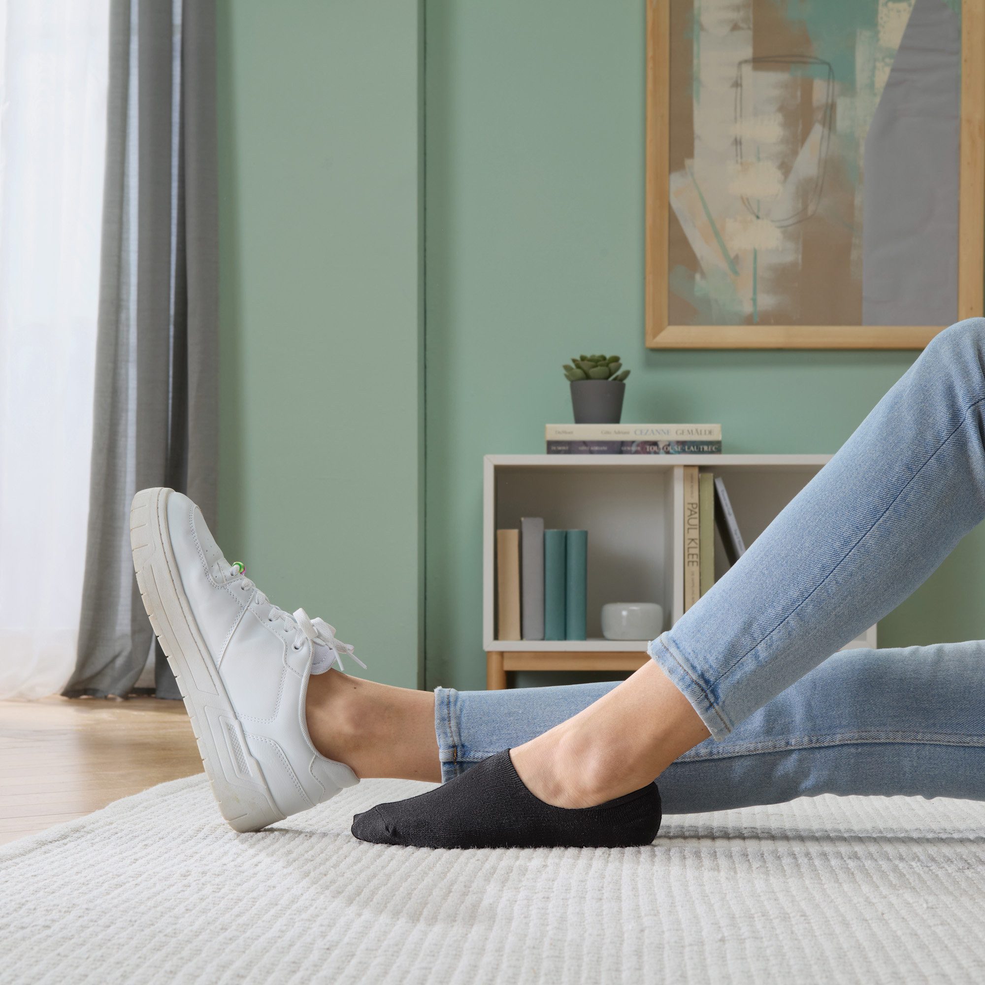 Camano Socken Unisex-Füßlinge 3 Paar Uni