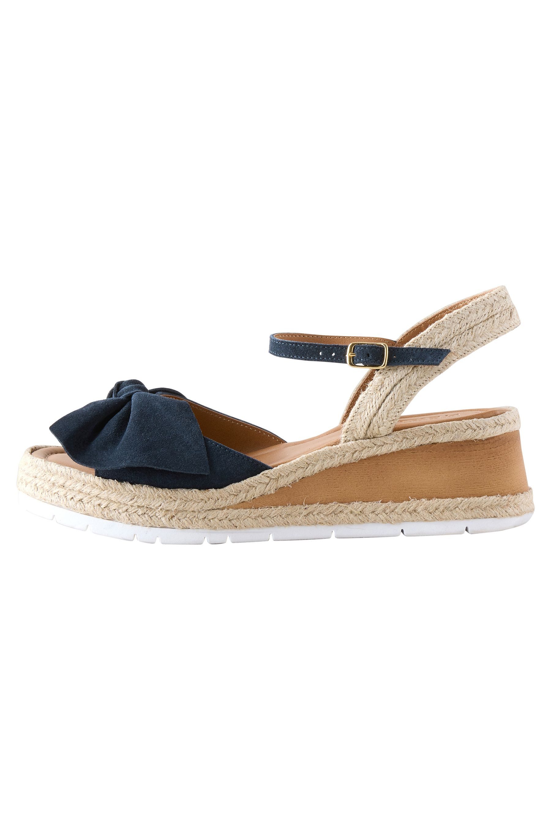 Next Forever Comfort® Espadrilles-Wedges mit Schleife Espadrille (1-tlg)