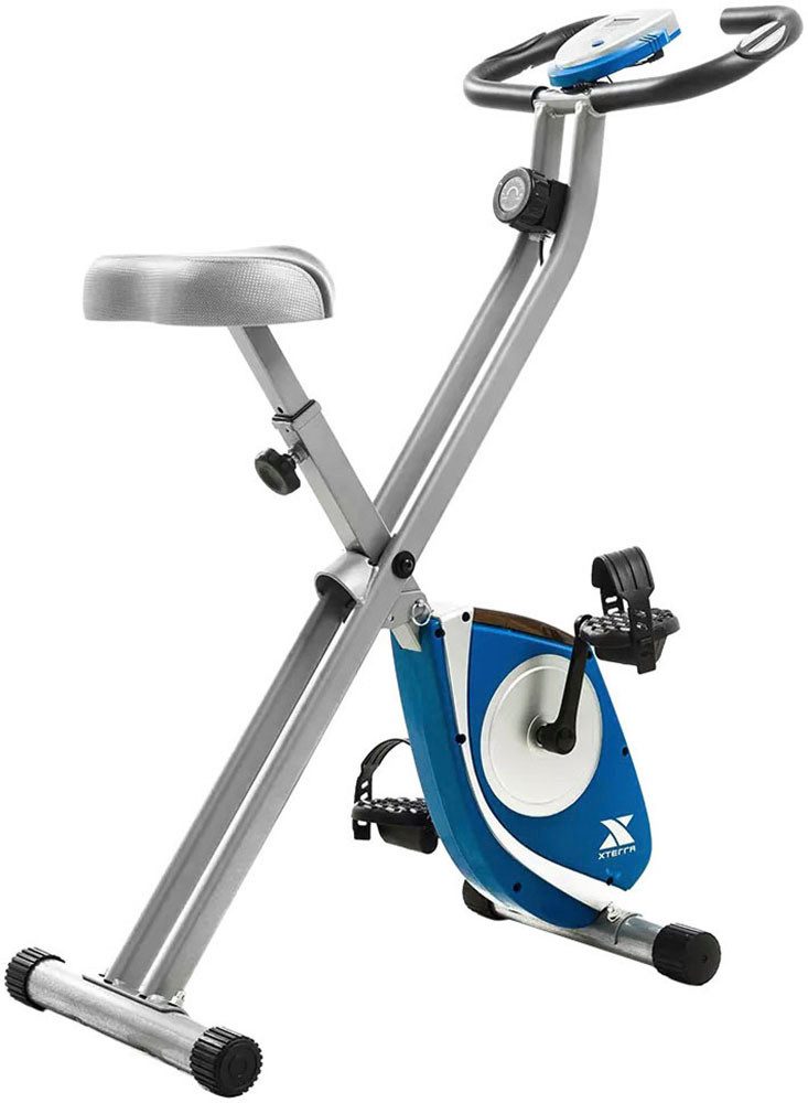 Xterra Fitness Heimtrainer Xterra FB150 Klappfahrrad, Platzsparendes Design, geeignet für kleine Wohnungen