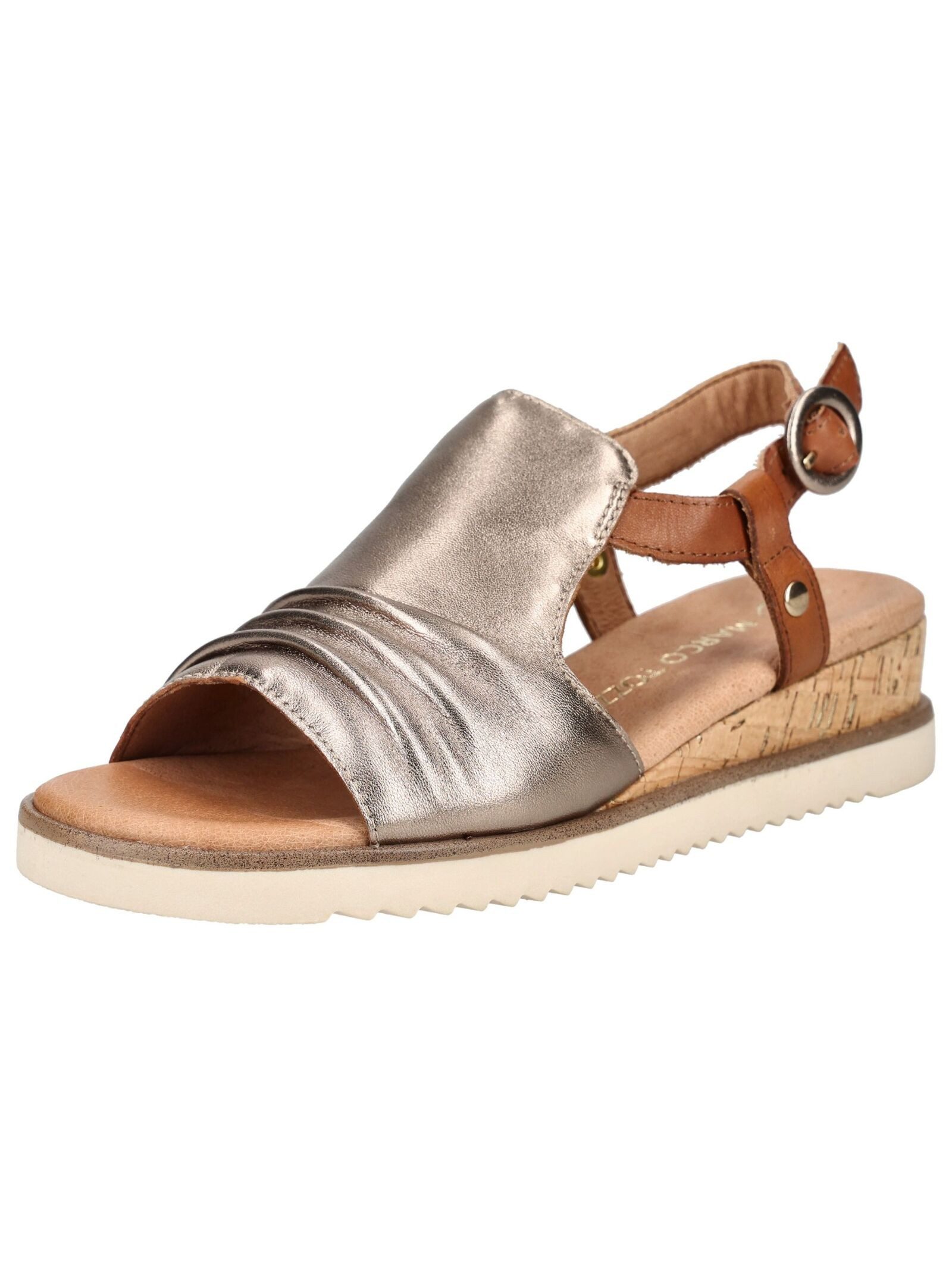 MARCO TOZZI Sandalen Leder . Keilsandalette