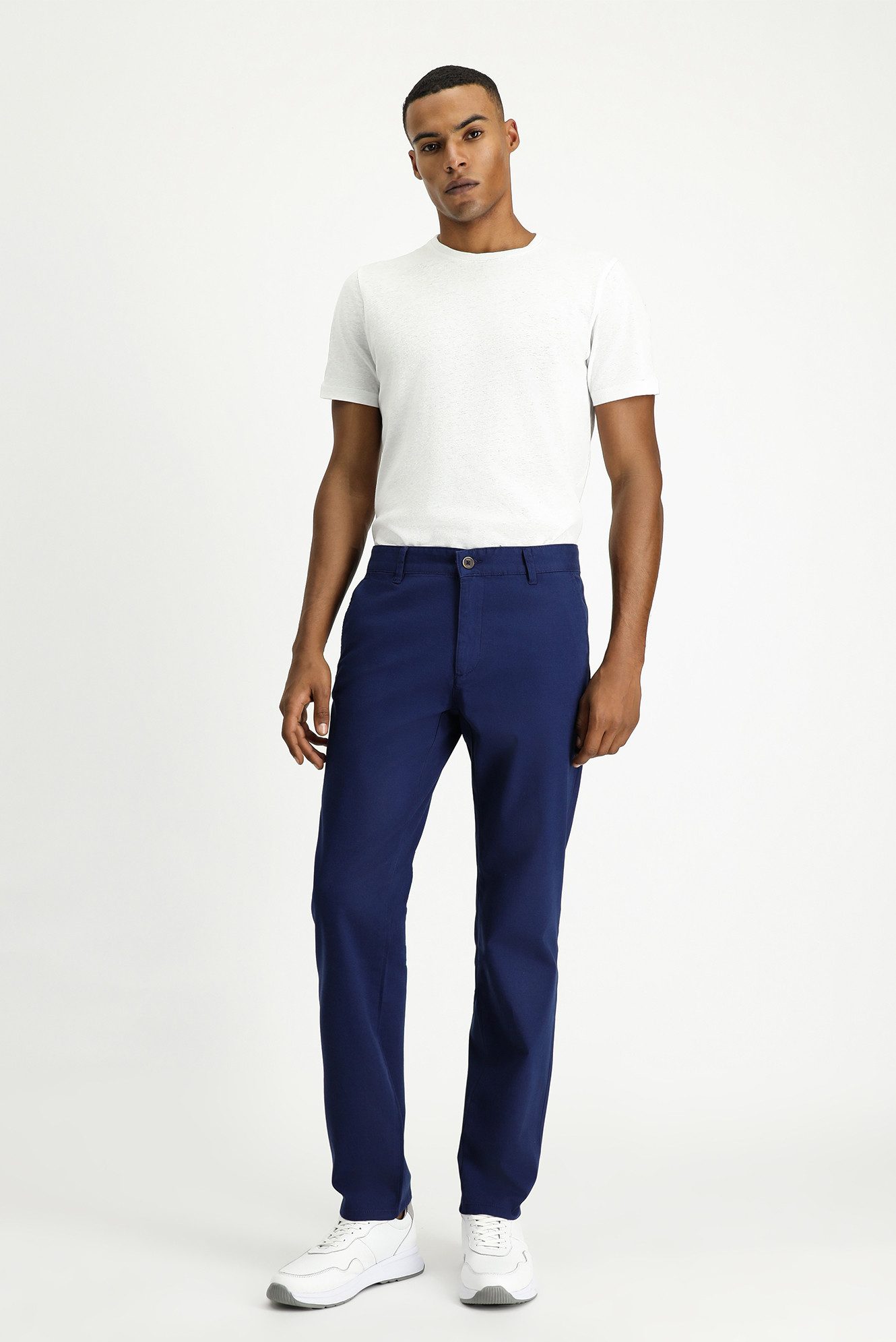 KIGILI Chinohose Regular Fit Chino-Herrenhose mit günstig online kaufen
