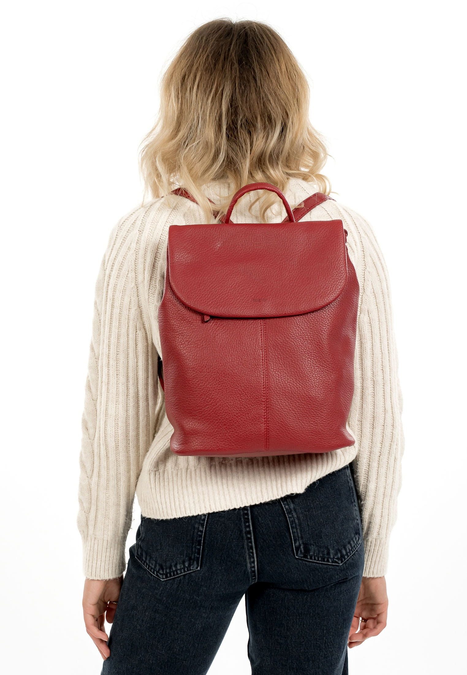 EMILY & NOAH Cityrucksack E&N Tours RUE 09, Logo Prägung
