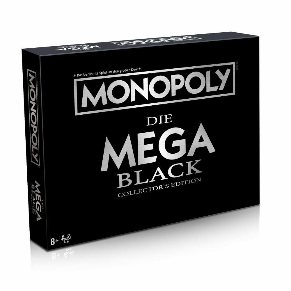 Mega Winning Moves Monopoly Black Spiel, Edition