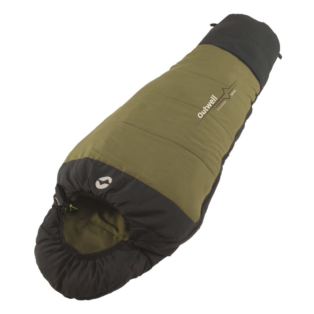 Outwell Schlafsack Schlafsack Convertible Junior Grün (1 tlg)