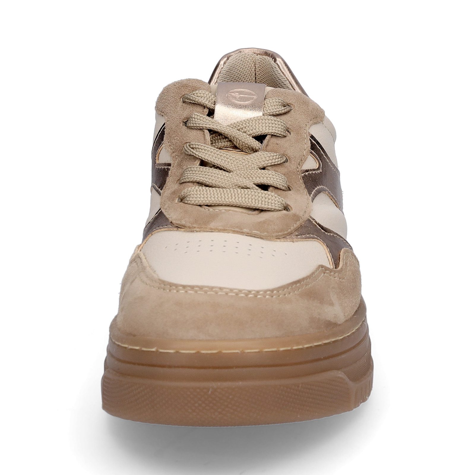 Tamaris Tamaris Damen Sneaker beige metallic Sneaker