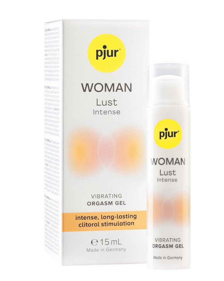 pjur Stimulationsgel WOMAN Lust Intense - 15ml, Stimulationsgel für Frauen auf Wasserbasis - Made in Germany