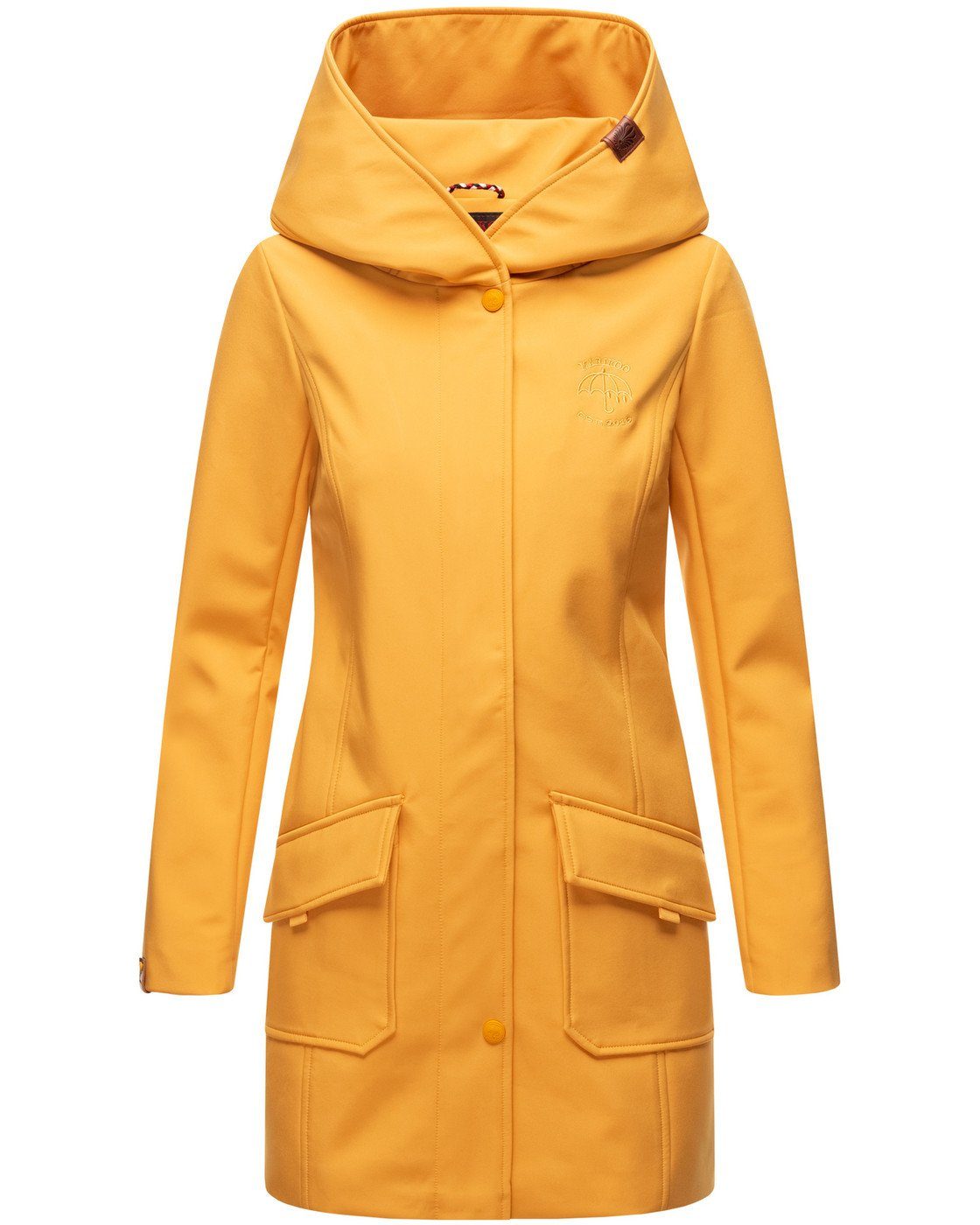 Marikoo Softshelljacke Mayleen mit großer Kapuze günstig online kaufen