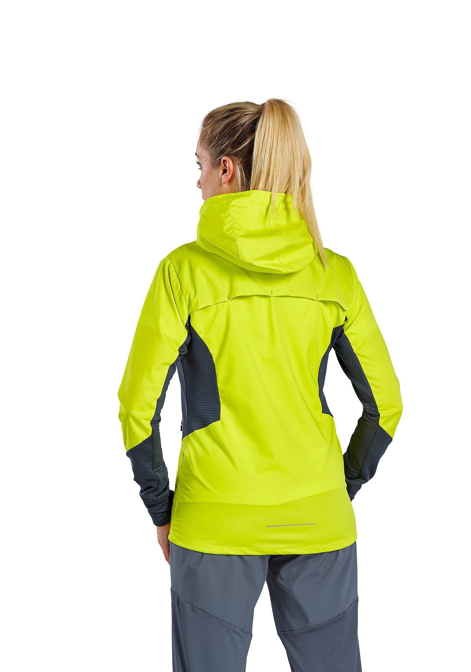 Erima Laufjacke RACING Running Jacke Damen Leichtes, wasserabweisendes Material