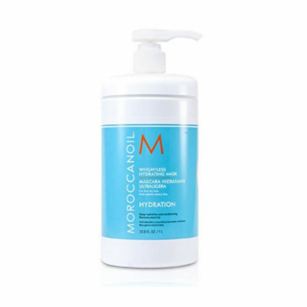 moroccanoil Haarpflege-Set Hydration Weightless Hydrating Mask 1000ml