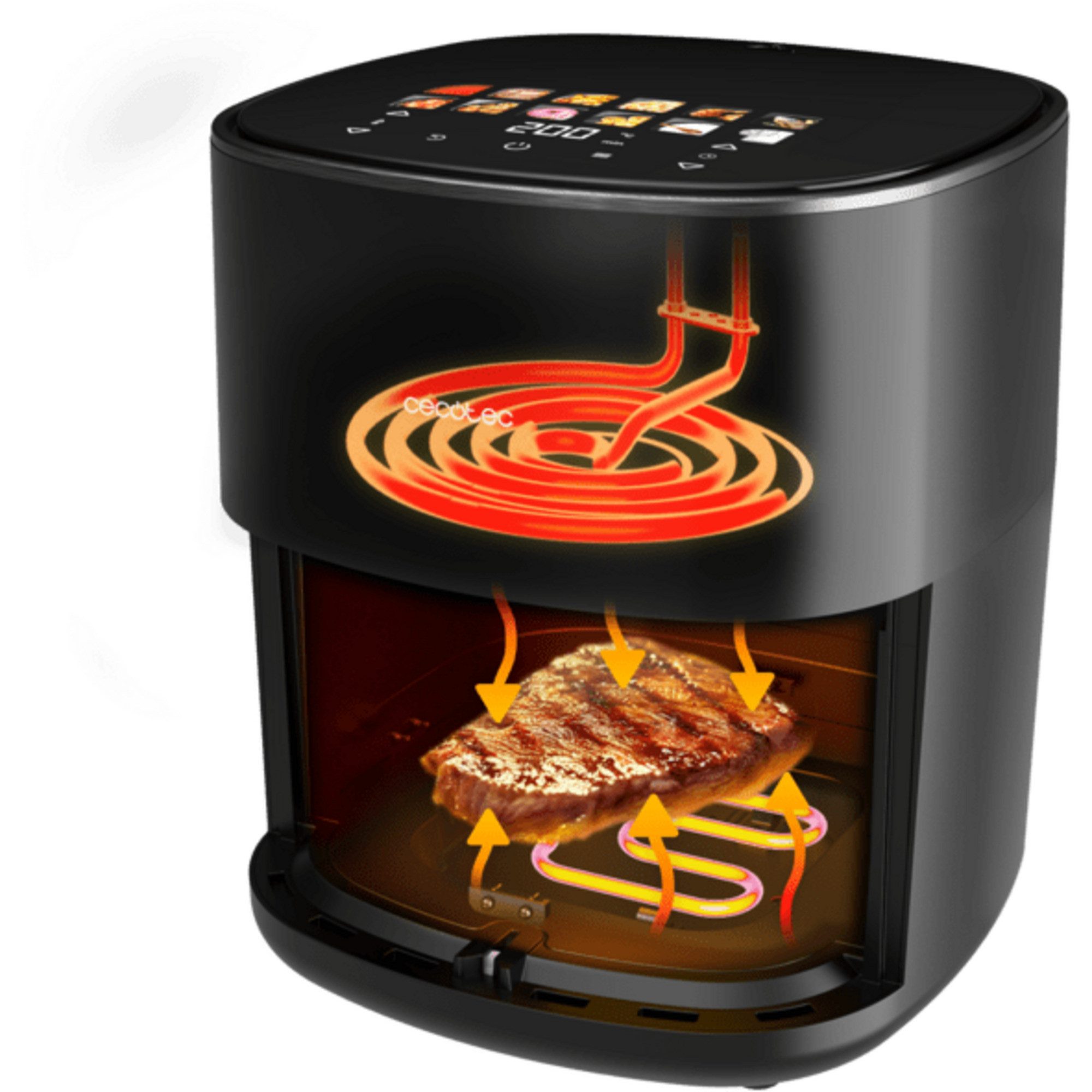 Cecotec Fritteuse A01_EU01_100500, Cecofry&Grill Duoheat 6500