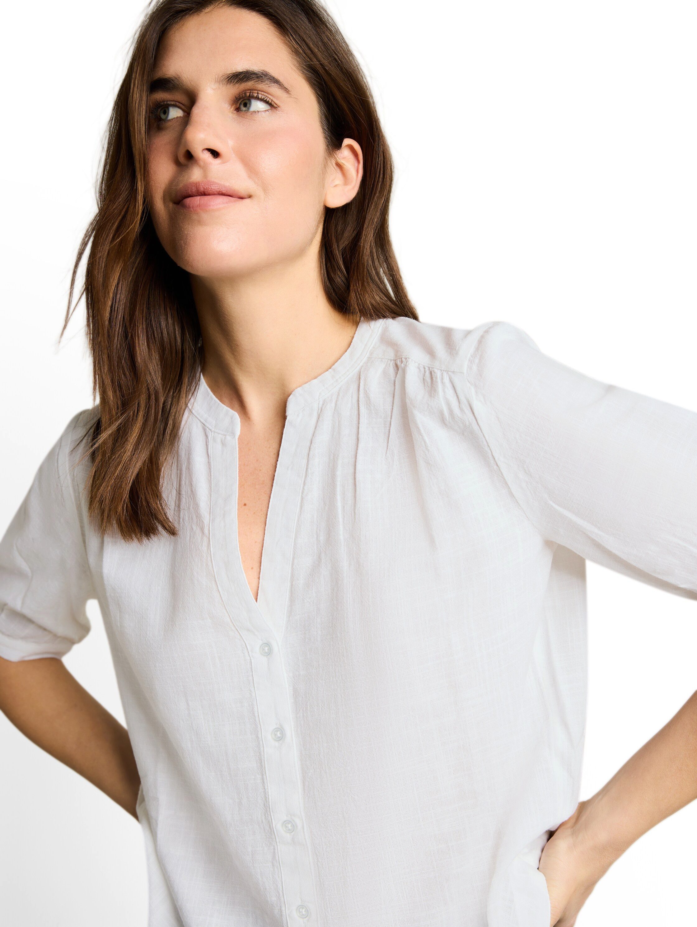 TOM TAILOR Klassische Bluse Regular mit Muster