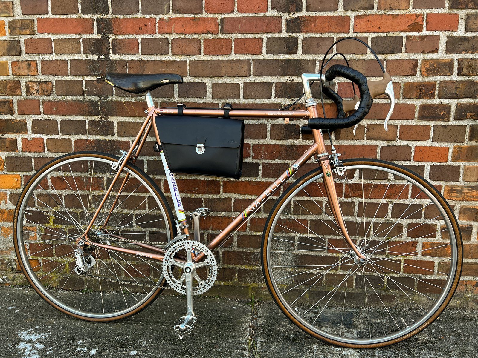 Gusti Leder Fahrradtasche Gusti Leder Fahrrad, Sättel Jef P.