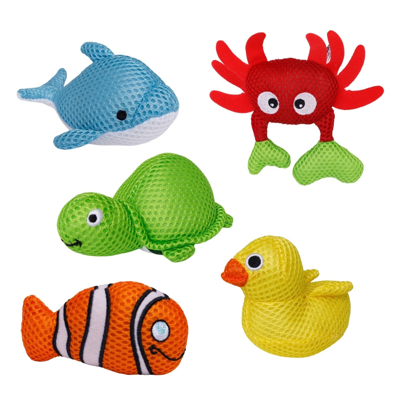 alldoro Badespielzeug Aquanauts Badetiere für Kinder, 5er Set für Badewanne günstig online kaufen