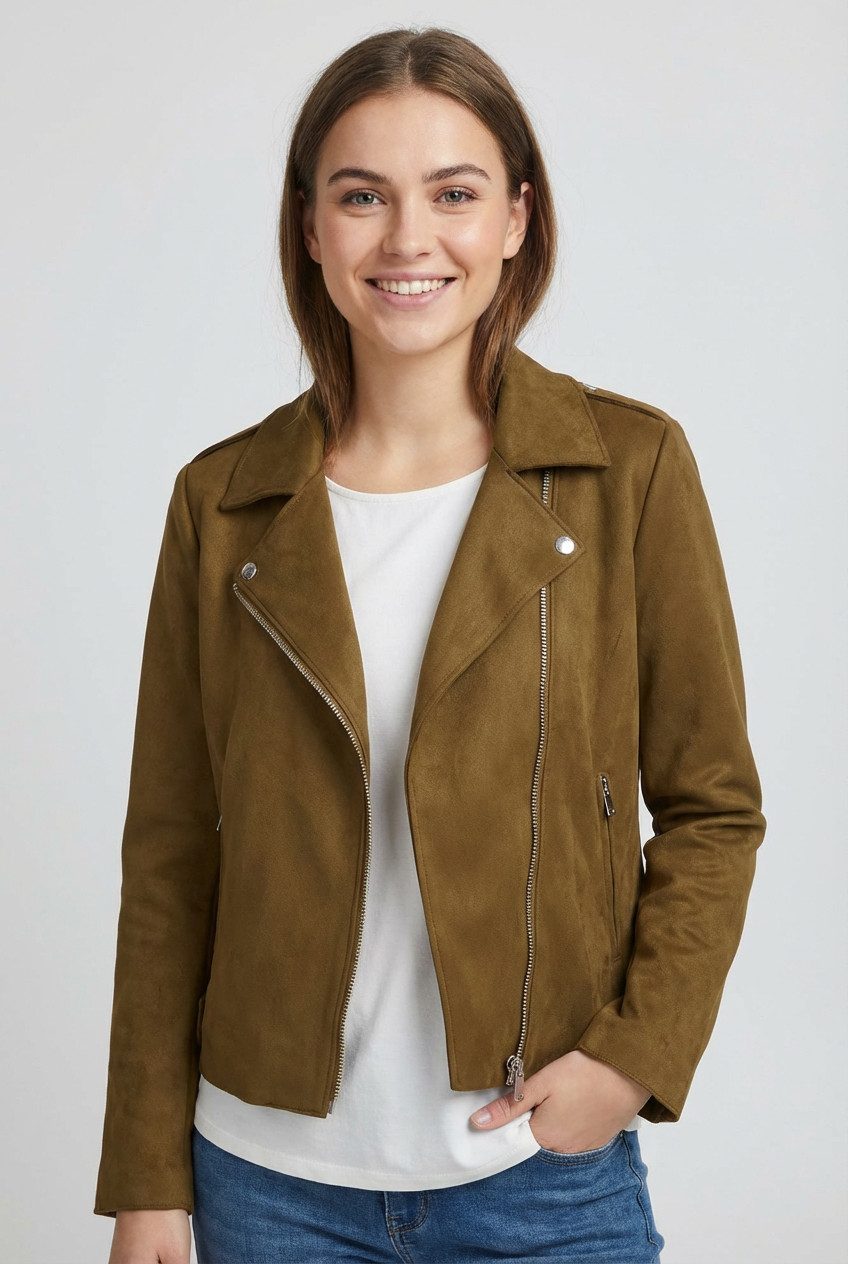 ONLY CARMAKOMA Bikerjacke CARSHERRY NEW LIFE BONDED BIKER OTW