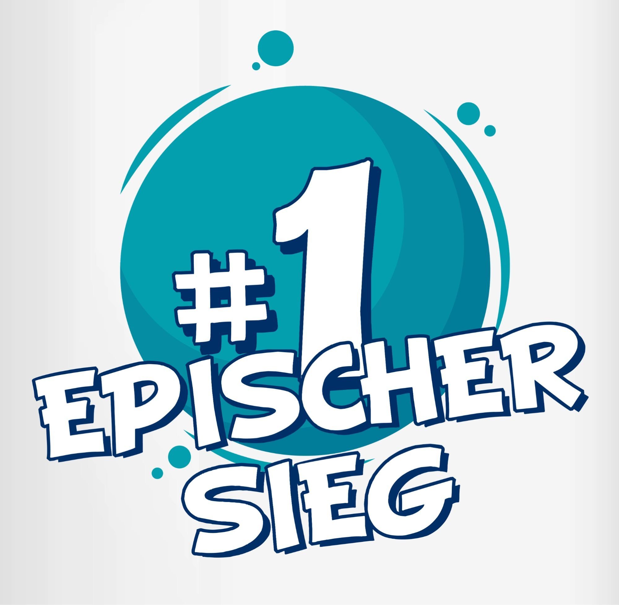 Shirtracer Tasse #1 Epischer Sieg, 2 Keramik, Sprüche Statement Schwarz