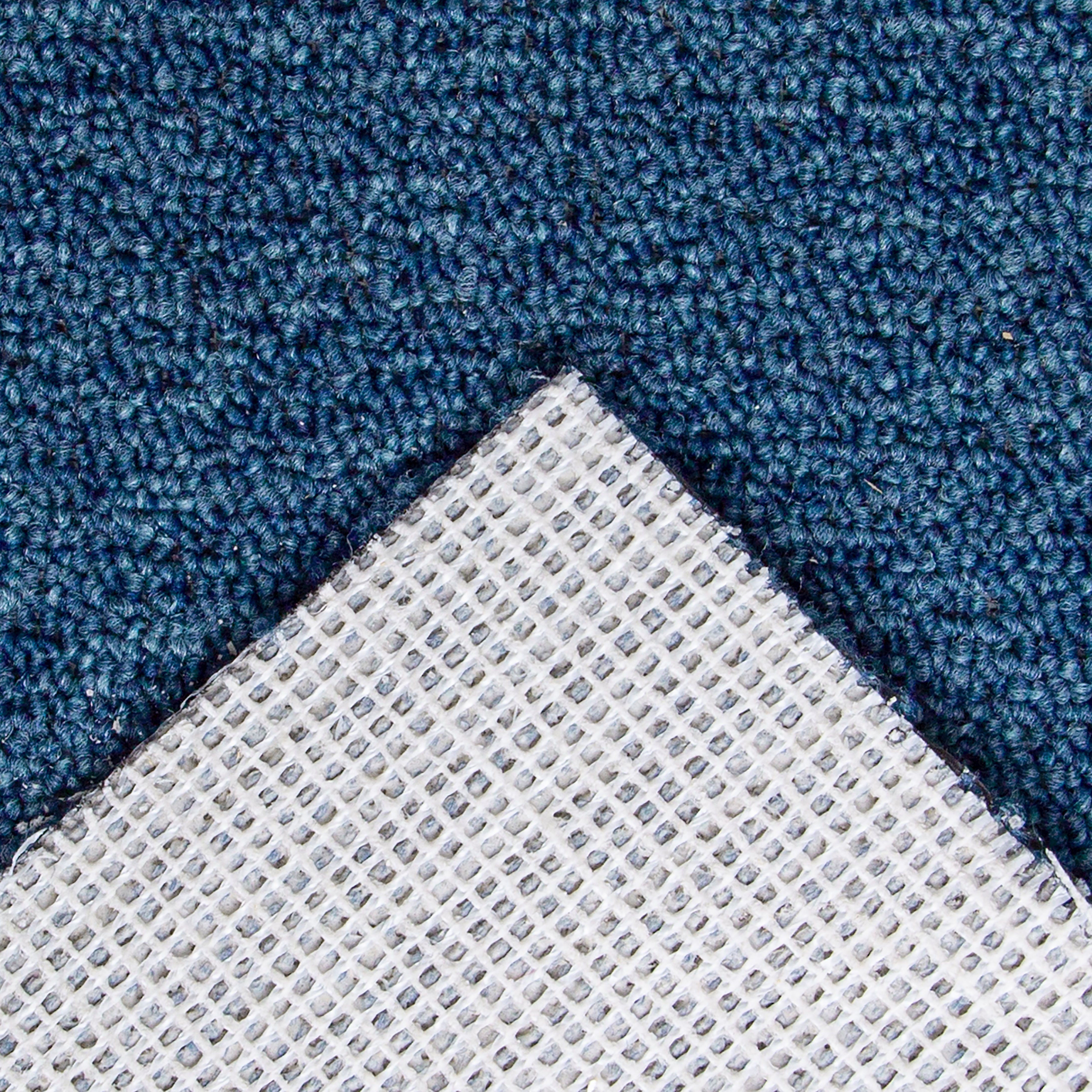 Teppichboden, Andiamo, Höhe: 4.5 mm, pflegeleicht, robust, strapazierfähig Blau