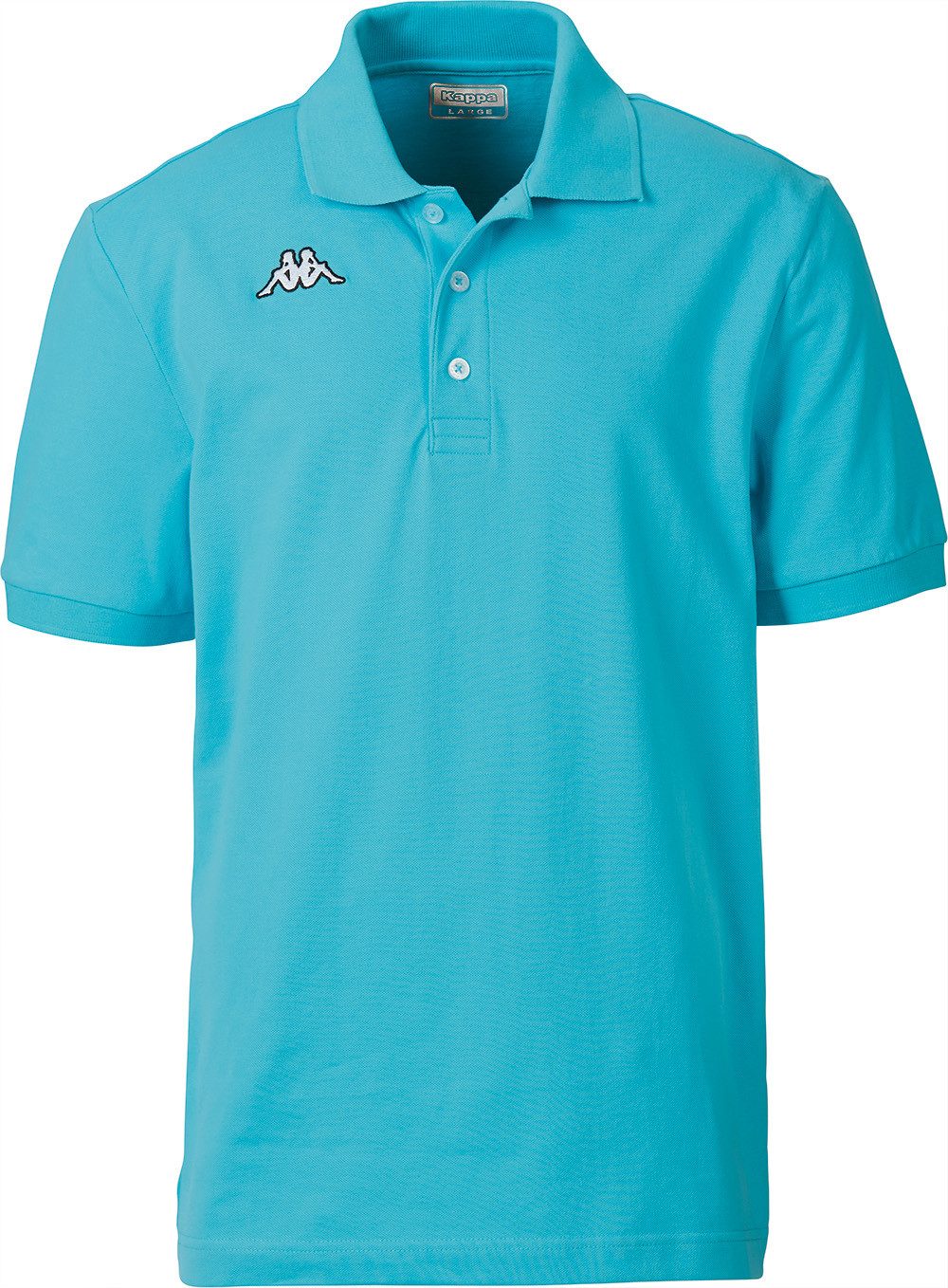 Kappa Poloshirt luftig-leichtes Gewebe aus reiner Naturfaser