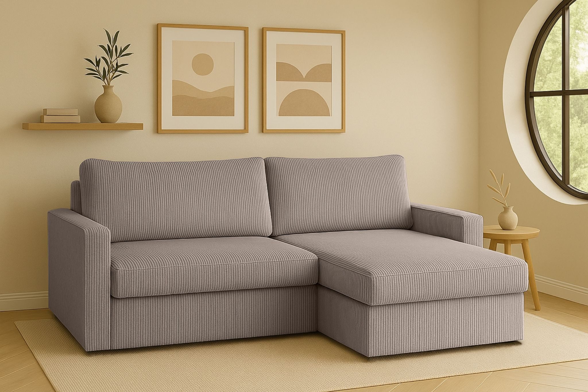 Kaiser Möbel Ecksofa mit Schlaffunktion und günstig online kaufen