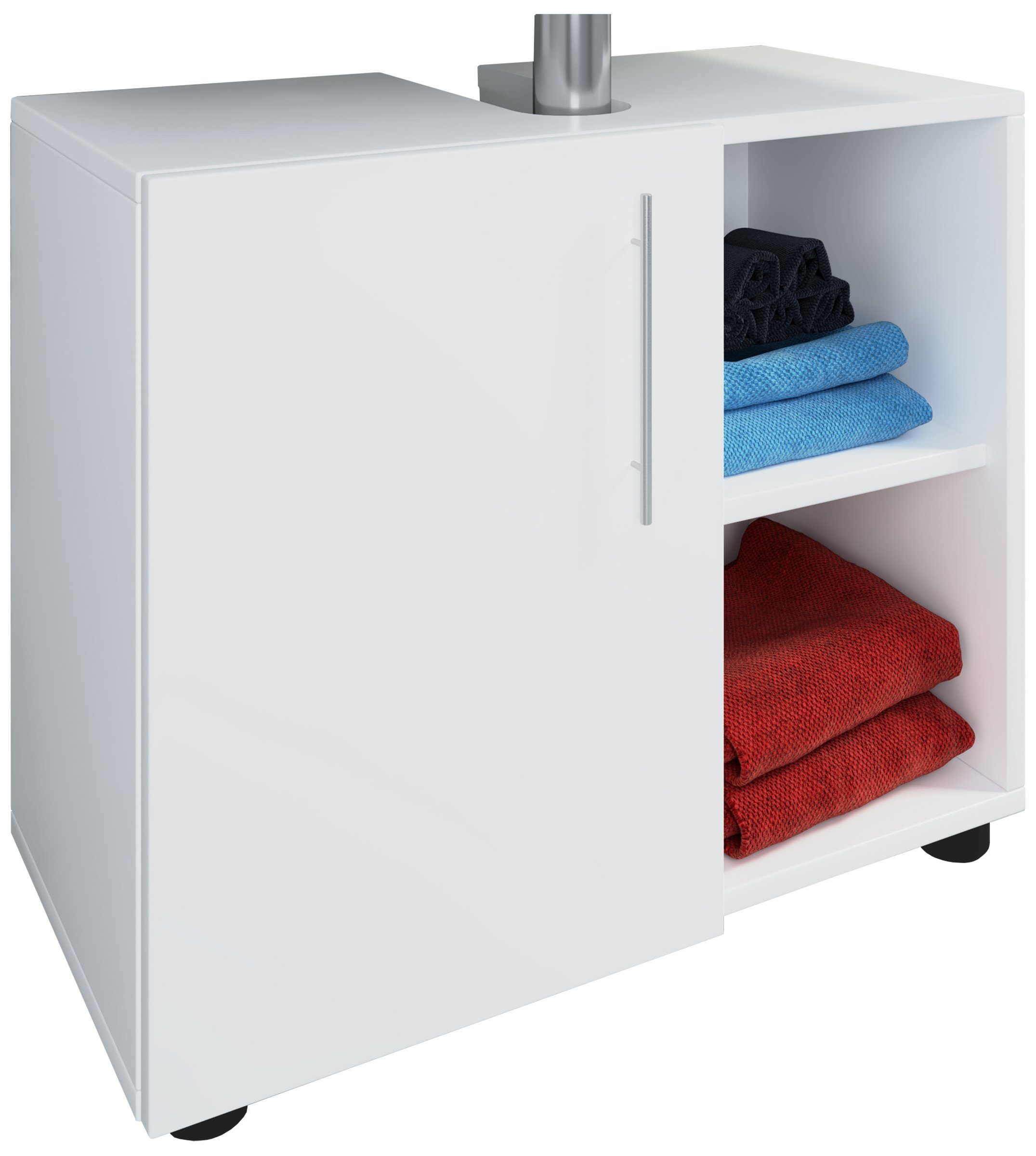 VCM Waschbeckenunterschrank Badezimmer Unterschrank Flandu H. 51 x B. 60 x T.