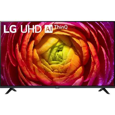 LG 43UR74006LB LED-Fernseher (108 cm/43 Zoll, 4K Ultra HD, Smart-TV)