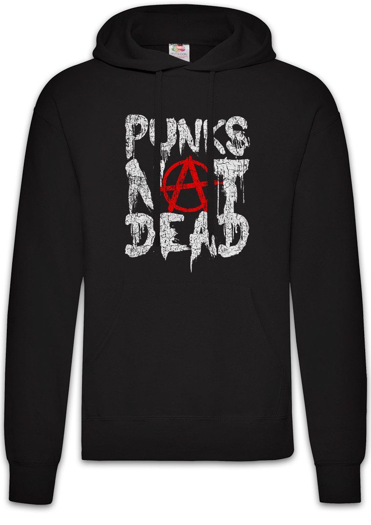 Hoodie Punks Not Dead II Herren Hoodie Music DJ MC Punk New Wave UK Rock