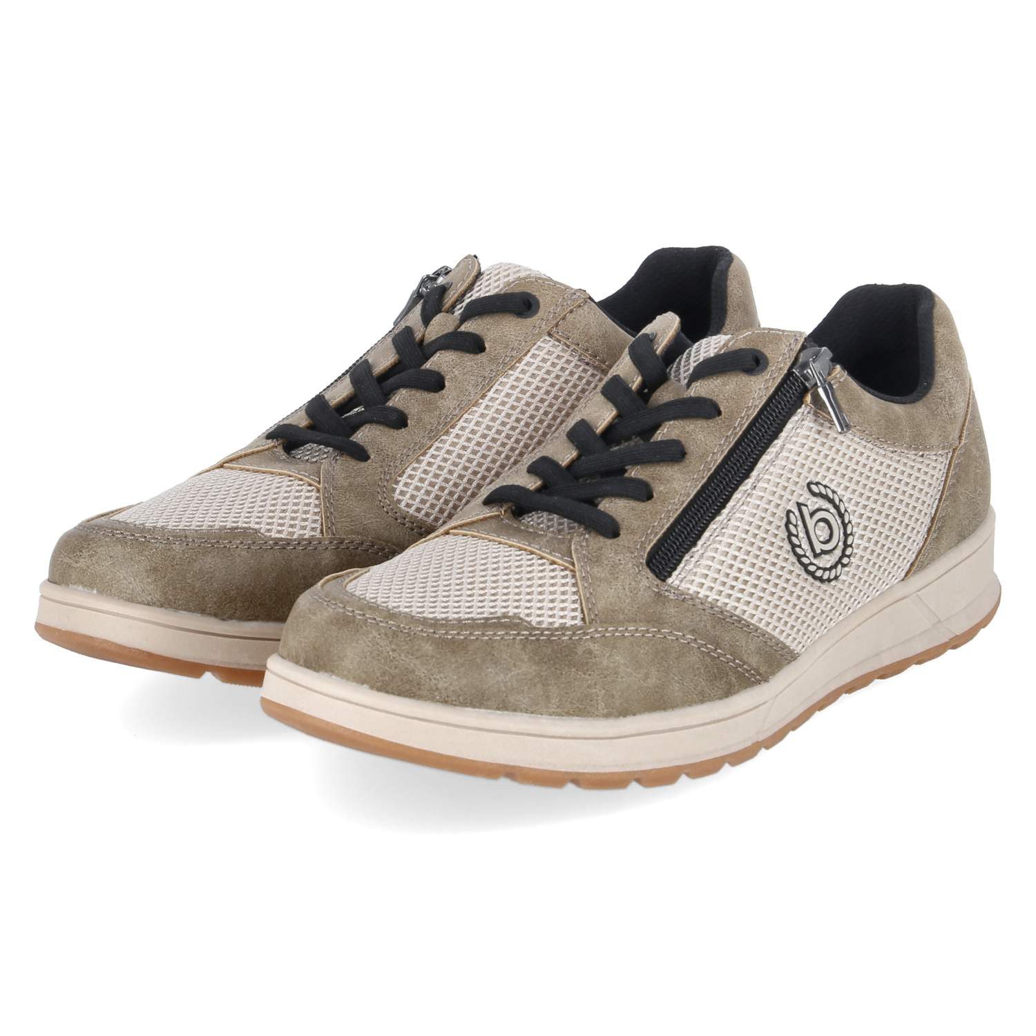 bugatti Bugatti 331AFB056950-5214 Herren Textil & Synthetik grey Schnürschuh