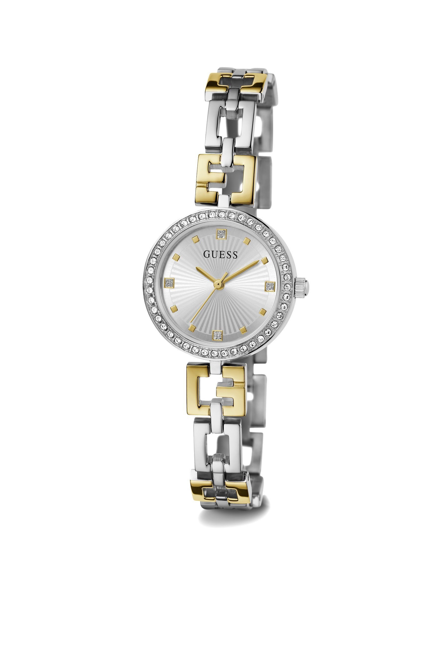 Guess Quarzuhr LADY G, (1-tlg., Not a set – not applicable to this product), Quarz-Analoguhr