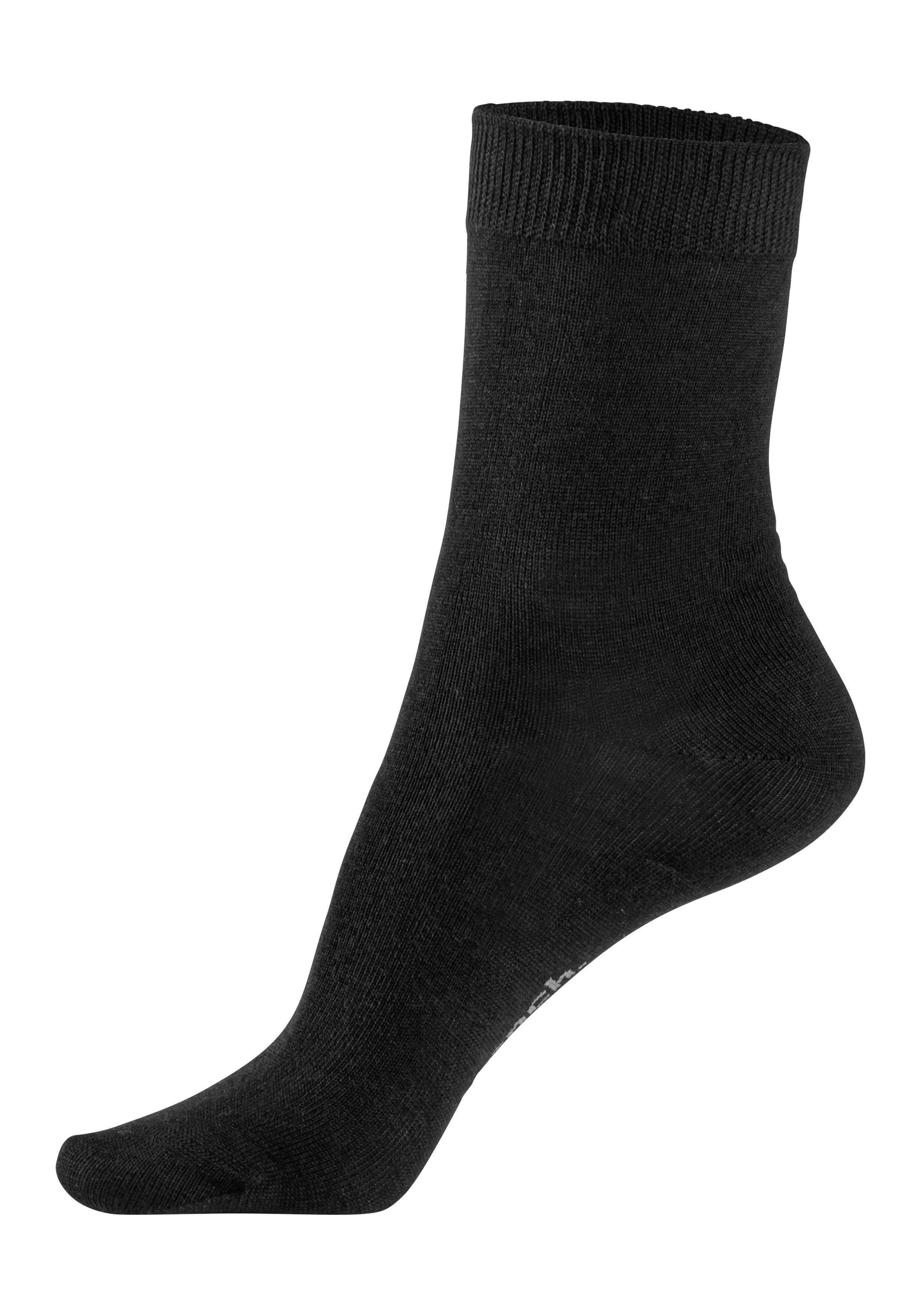 Bench. Socken (Packung, 3-Paar) Damensocken aus flauschigem Material mit wärmender Wolle