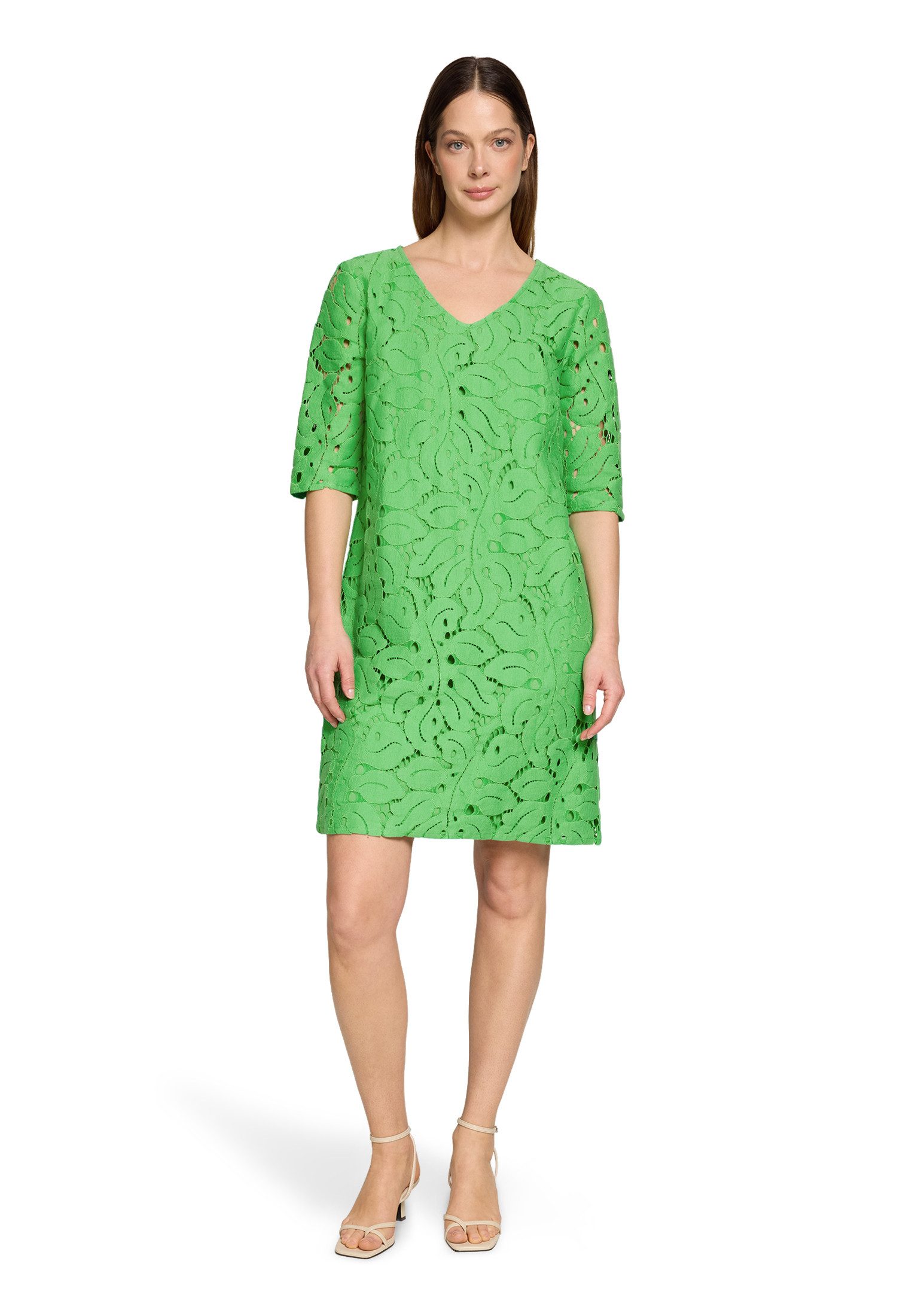 Betty Barclay Spitzenkleid Damen mit V-Ausschnitt