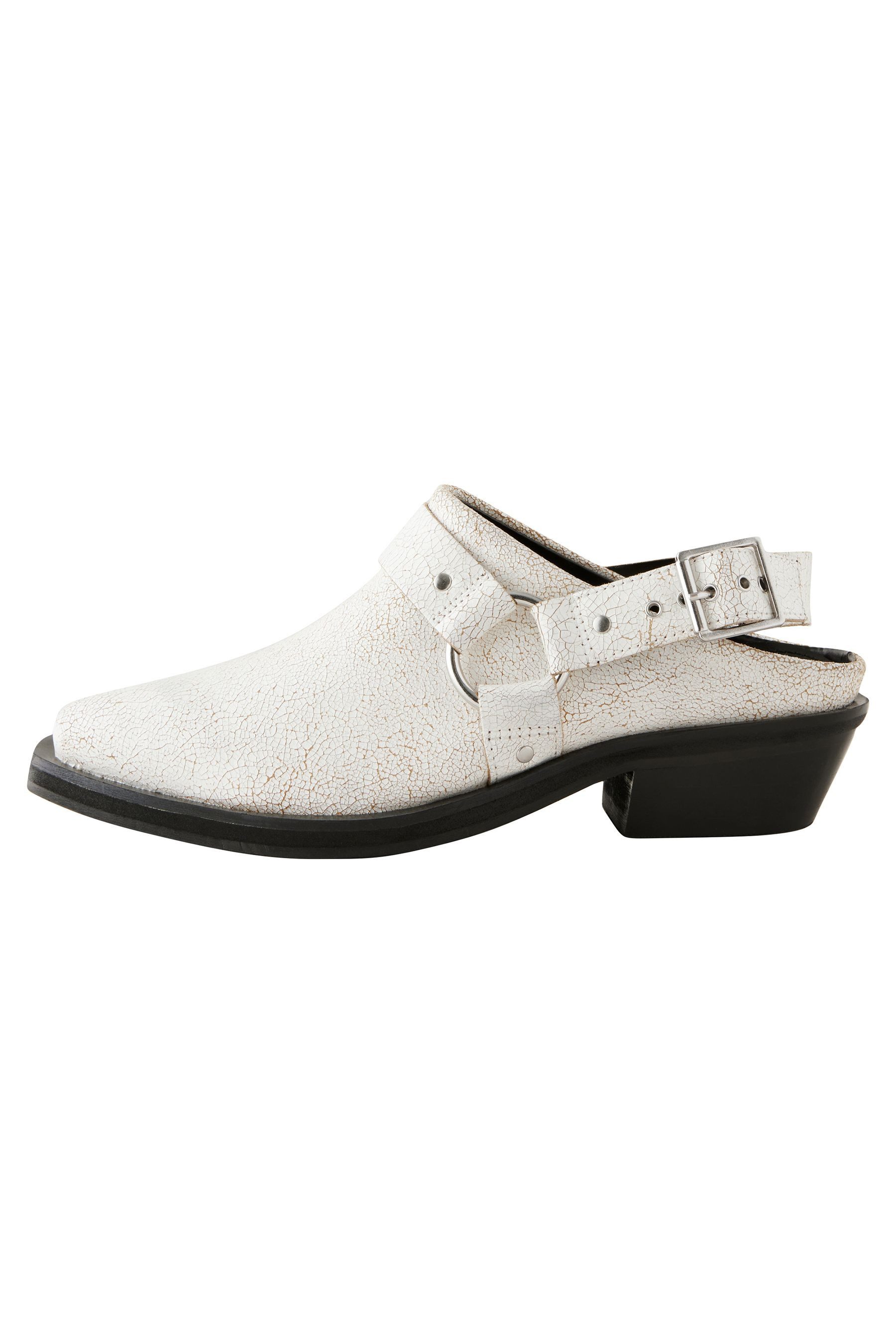 Next Forever Comfort® Spitze Slingbacks aus Leder Clog (1-tlg)