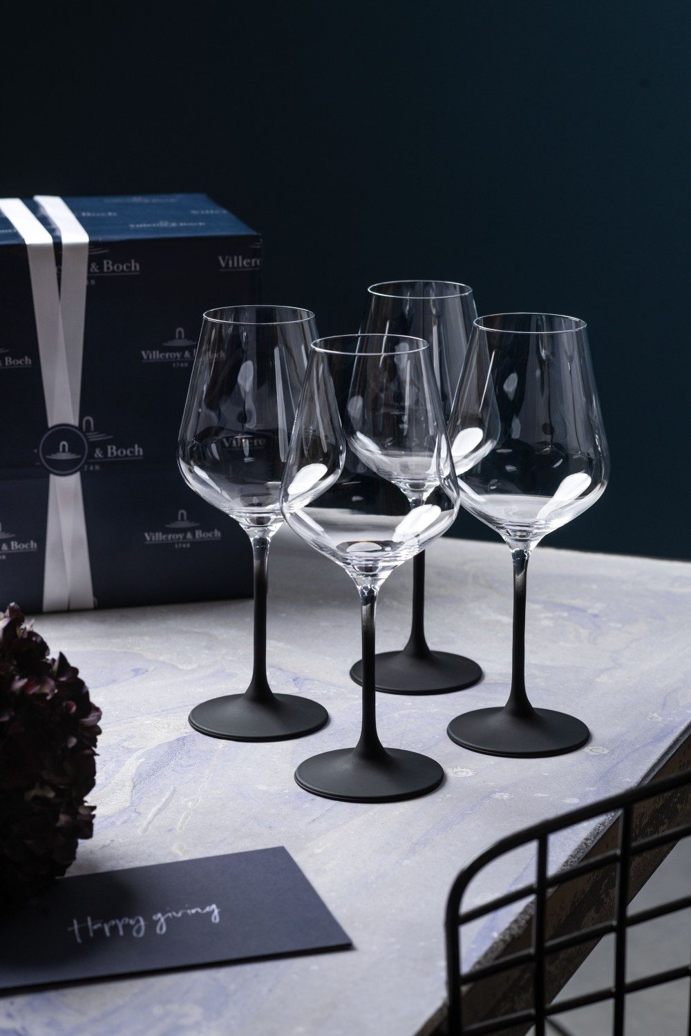Villeroy & Boch Weinglas Manufacture Rock, Glas, Farbe: klar, Höhe: 23.5cm
