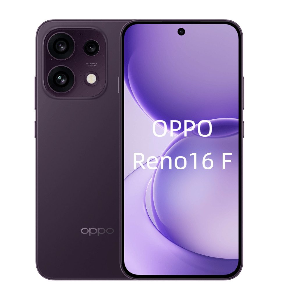 Oppo OPPO Reno16 F/FS 5G 8GB RAM 256GB/512GB Smartphone (6.57 Zoll, 256 GB Speicherplatz, 50 MP Kamera)