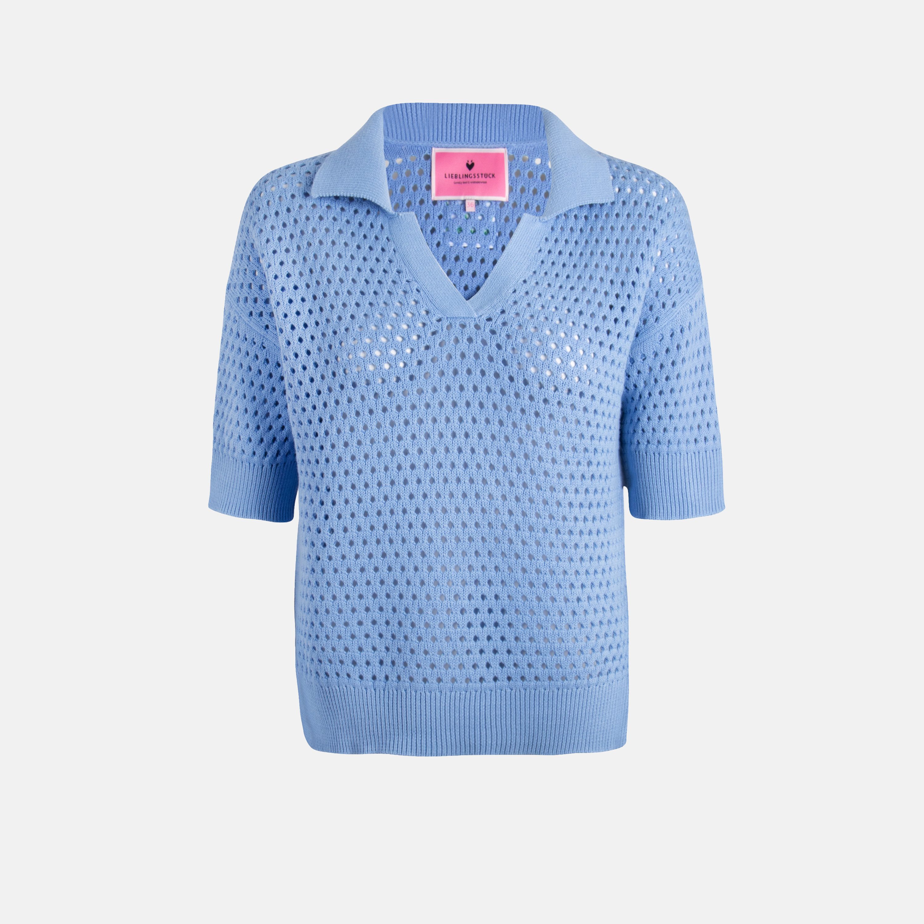 Lieblingsstück Strickpullover PinsaL mit Polokragen
