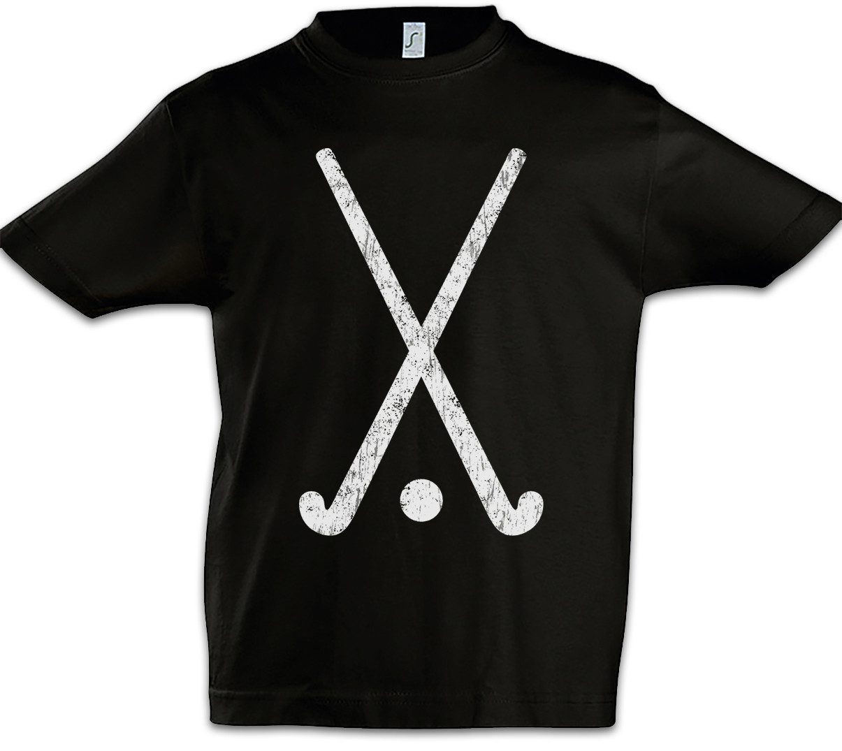 Print-Shirt Field Hockey Tools Kinder T-Shirt Player Passion Love Addiction