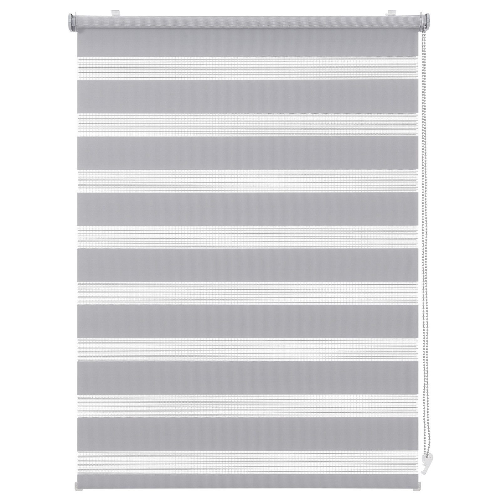 Doppelrollo Klemmfix ohne Bohre verdunkelnd Fensterrollo Seitenzugrollo Gra günstig online kaufen