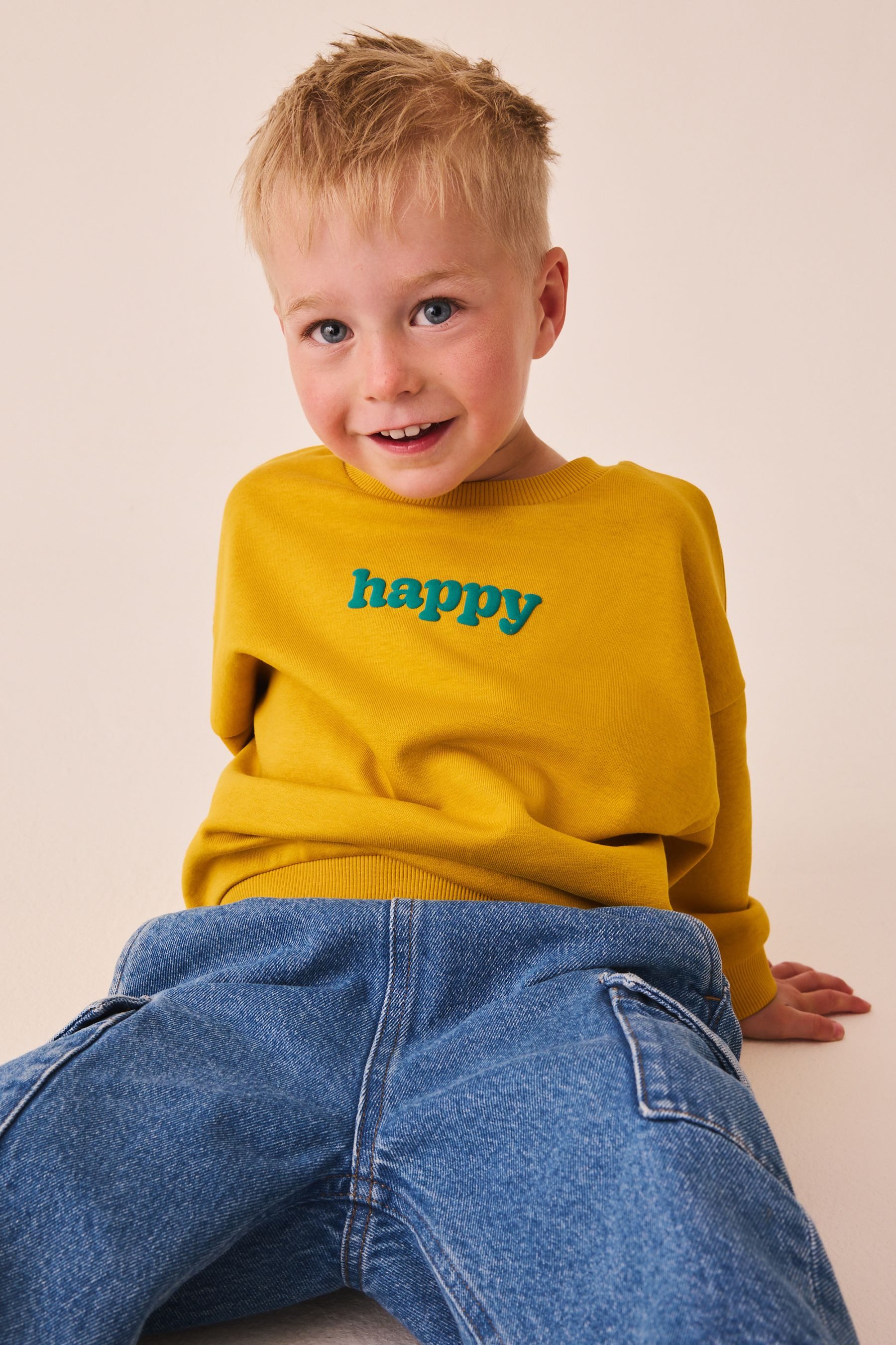 Next Sweater Sweatshirt mit Aufdruck (1-tlg) – Bild 4 von 4