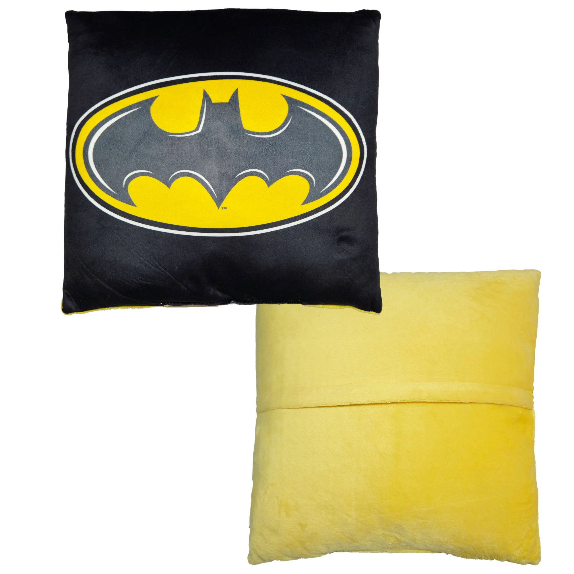 DC Comics Dekokissen DC Comics Batman Velours Kissen Dekokissen Cushion 35x35 cm