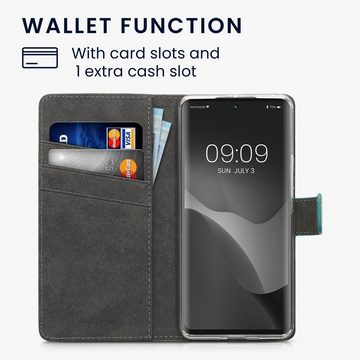 kwmobile Handyhülle Wallet Case für Honor 50, Hülle mit Ständer Kartenfächer - Handyhülle