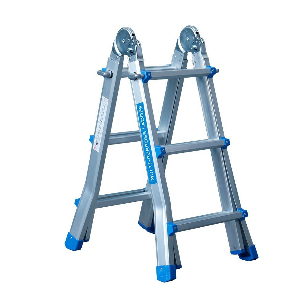 VaGo-Tools Vielzweckleiter Anlegeleiter Leiter Stehleiter 4 x 3 Stufen (Stück) | Leitern