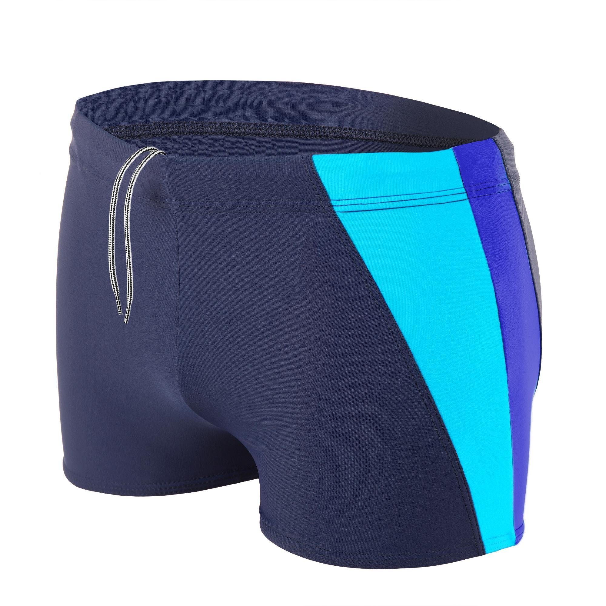 Aquarti Badehose Aquarti Herren Badehose Kurz mit Seitlichem Streifen