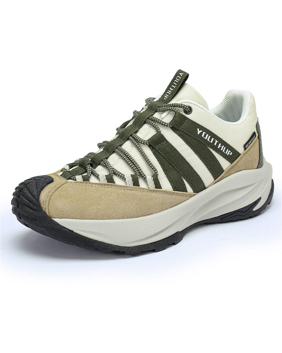 YOUTHUP Wanderschuh Herren Outdoor Low-Top Wanderschuh, Komfort & Stabilität