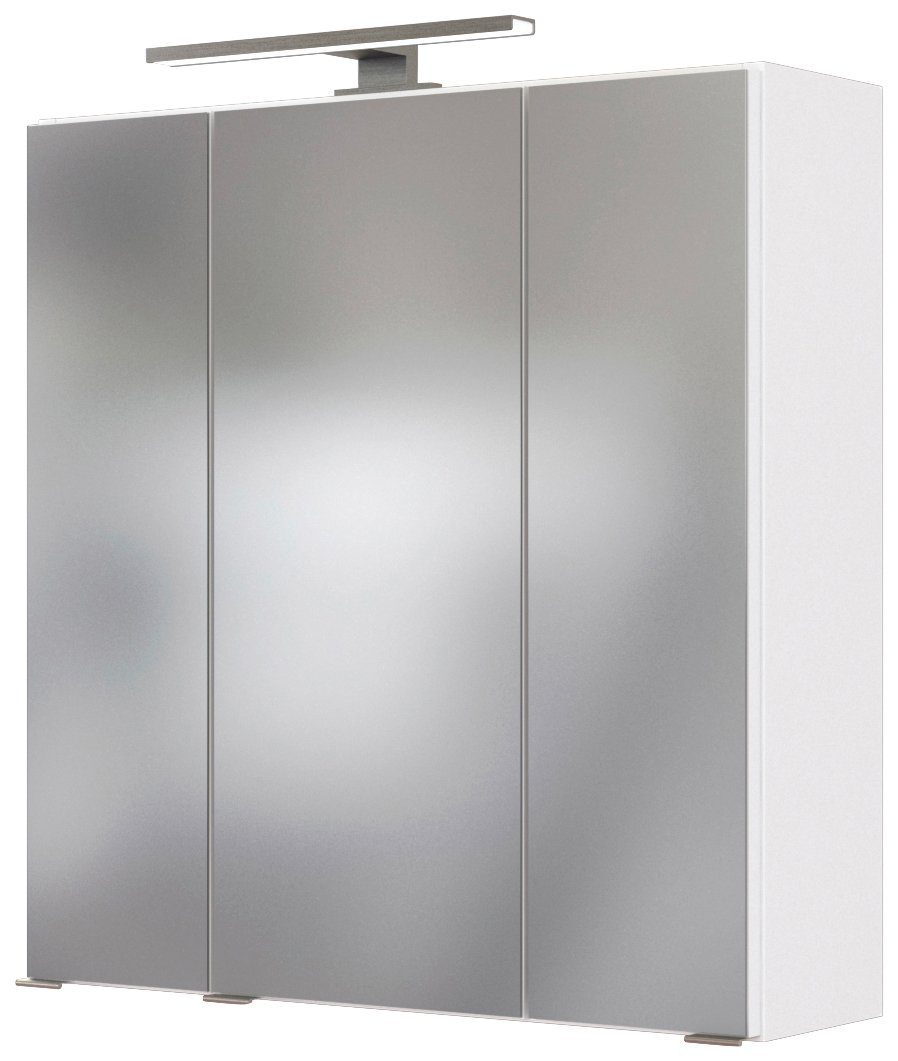 HELD MÖBEL Spiegelschrank Matera Breite 60 cm, mit 6 verstellbaren Glasböden