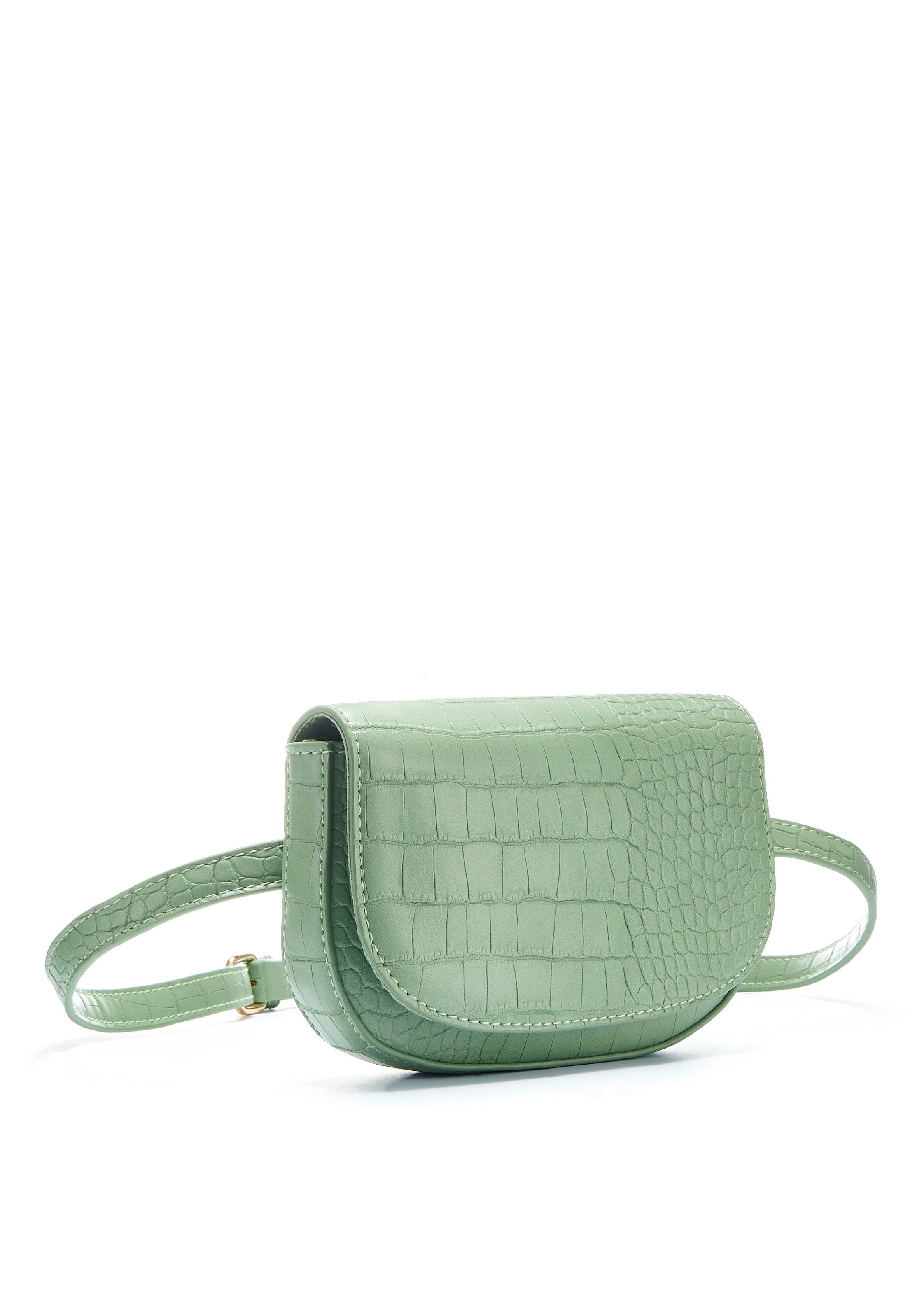 LASCANA Bauchtasche Gürteltasche, in Kroko-Optik, CrossBody,Brusttasche, Hüfttasche VEGAN